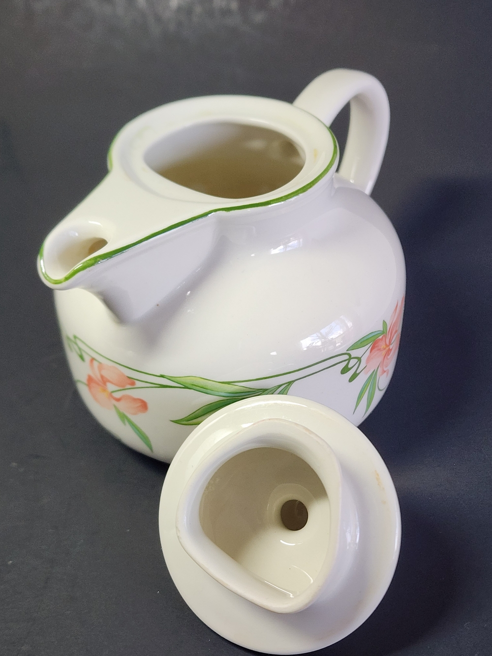 Villeroy & Boch MIAMI Teapot Luxembourg Vitro- Porcelaine Depuis 1748 - Picture 3 of 4